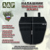 Напашник тактический "Трилистник ПРО. Версия 2". Класс защиты Бр 1. 