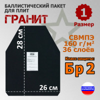 Баллистический пакет для плит "Гранит". Размер 1. Класс защитной структуры Бр 2.