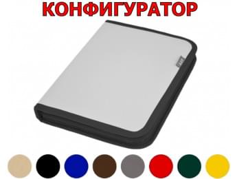 Папка для сервисной книжки и автодокументов "Практик". Искусственная кожа. Конфигуратор.